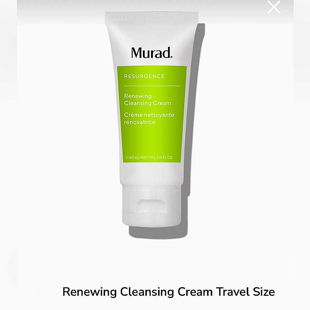 SOLD!!!🌹5/$15 TWO MURAD Resurgence Renewing Cleansing Cream - Travel-sized - Picture 4 of 13